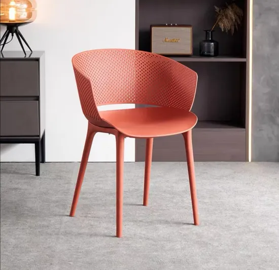 Plastic Chair Thickened Dining Chair Household Book Table and Chair Dining Chair
