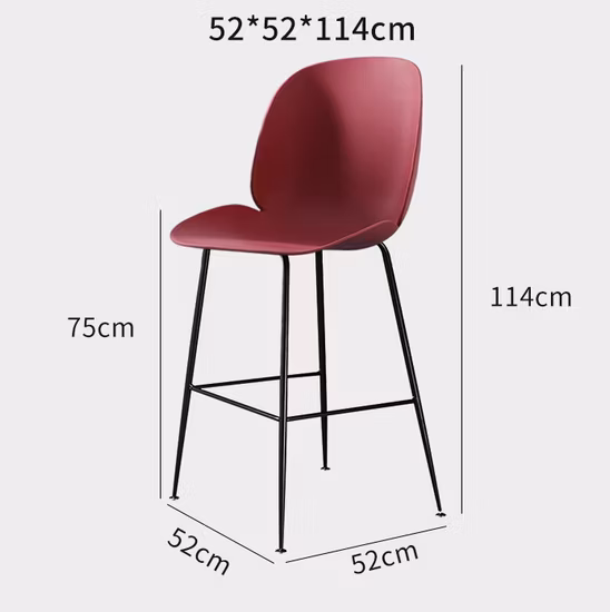 Bar Stool Chair Plastic Chair Dining Chair Home Furniture Modern Furniture
